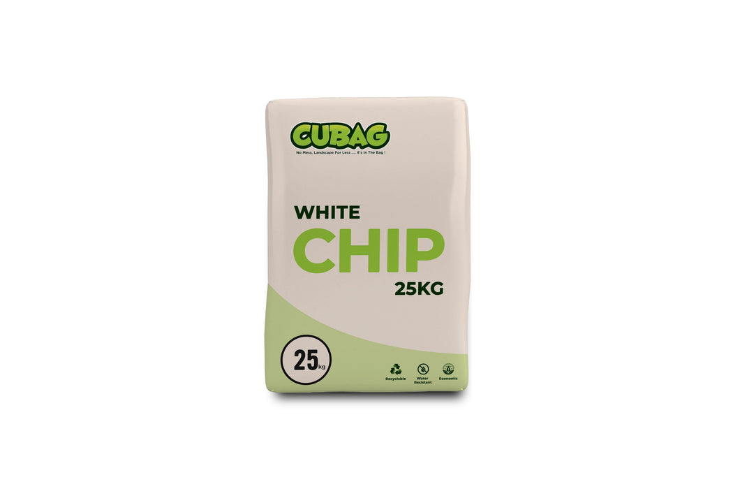 White Chip 25kg Bag