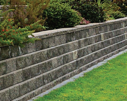 Mini Stone Retaining Bowers Ministone Retaining Block Rock Salt 182/132 x 125 x 182mm — Cubag